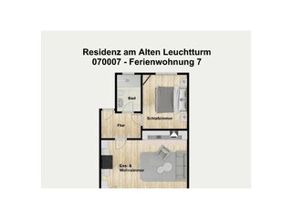 Appartamento per vacanze Wangerooge Registrazione all'aperto 9