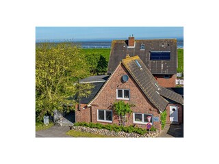 Ferienhaus Hallig Nordstrandischmoor Außenaufnahme 1