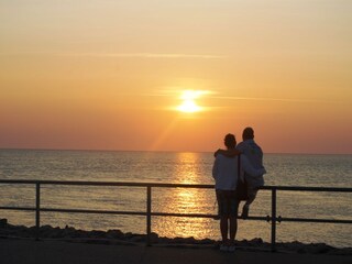Sonnenuntergang am Strand