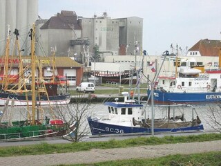 Blick auf den Hafen