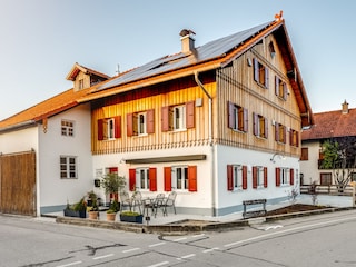 Gemeinsame Nutzung der Terrasse