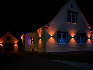 Frontalansicht Nacht