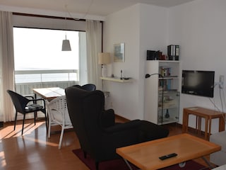 Wohnzimmer Blick nach draußen
