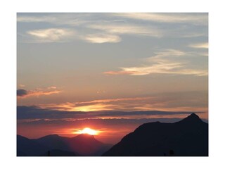 Sonnenuntergang am Kitzbühlerhorn