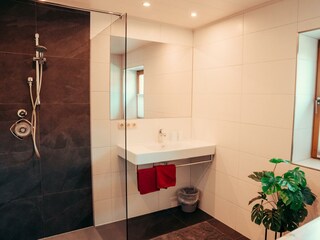 Badezimmer mit großer Dusche