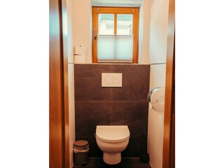 getrennte Toilette