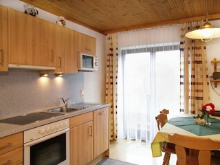 Küche Appartement groß