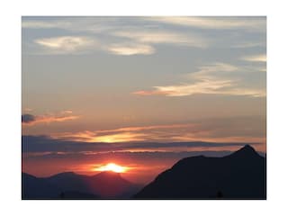 Sonnenuntergang am Kitzbühlerhorn