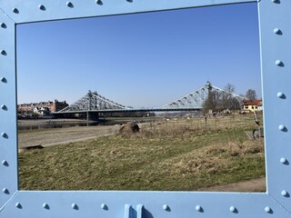 Das Blaue Wunder - Brücke über die Elbe