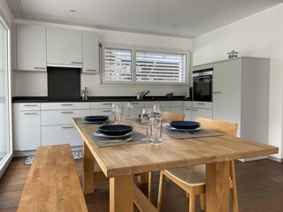 Dining table in Haus Romaine