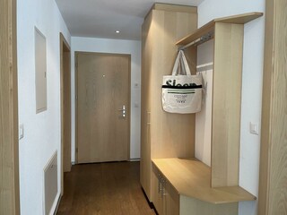 Hallway with wardrobe