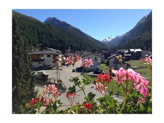 Aussicht Hotel Kristall-Saphir