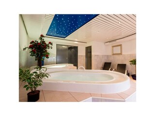 Wellnessbereich Whirlwannen