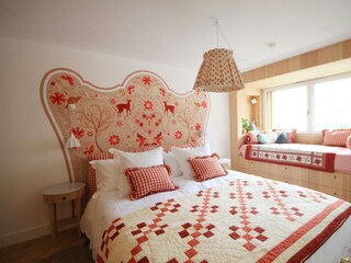 swiss ski chalet saas fee bed