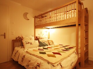 swiss ski chalet saas fee bunks 1