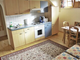 1 Ferienwohnung 1 mit 1 Schlafzimmer Küche