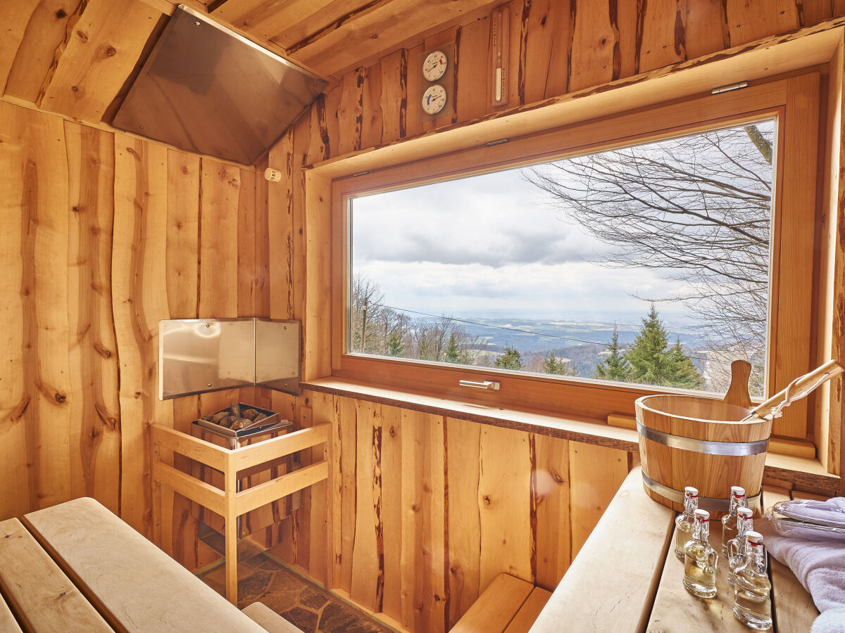 private Sauna mit Aussicht