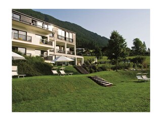 Hotel im Sommer