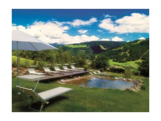 Blick auf die Stubaier Bergwelt