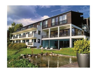 Hotel im Sommer