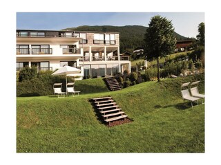 Hotel im Sommer