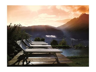 Herrliches Bergpanorama mit Blick Serles