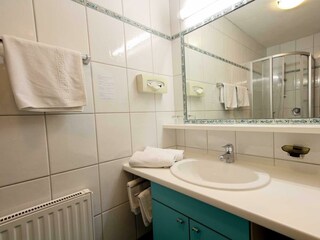 Appartement Silberdistel Bad mit Dusche