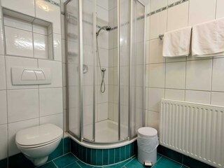 Appartement Silberdistel Bad mit Dusche