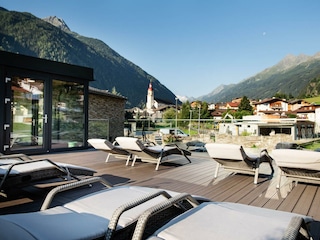 Liegebereich Terrasse