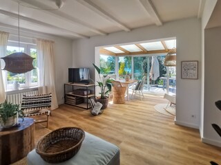 Ferienhaus Kleine Freiheit Wohnzimmer