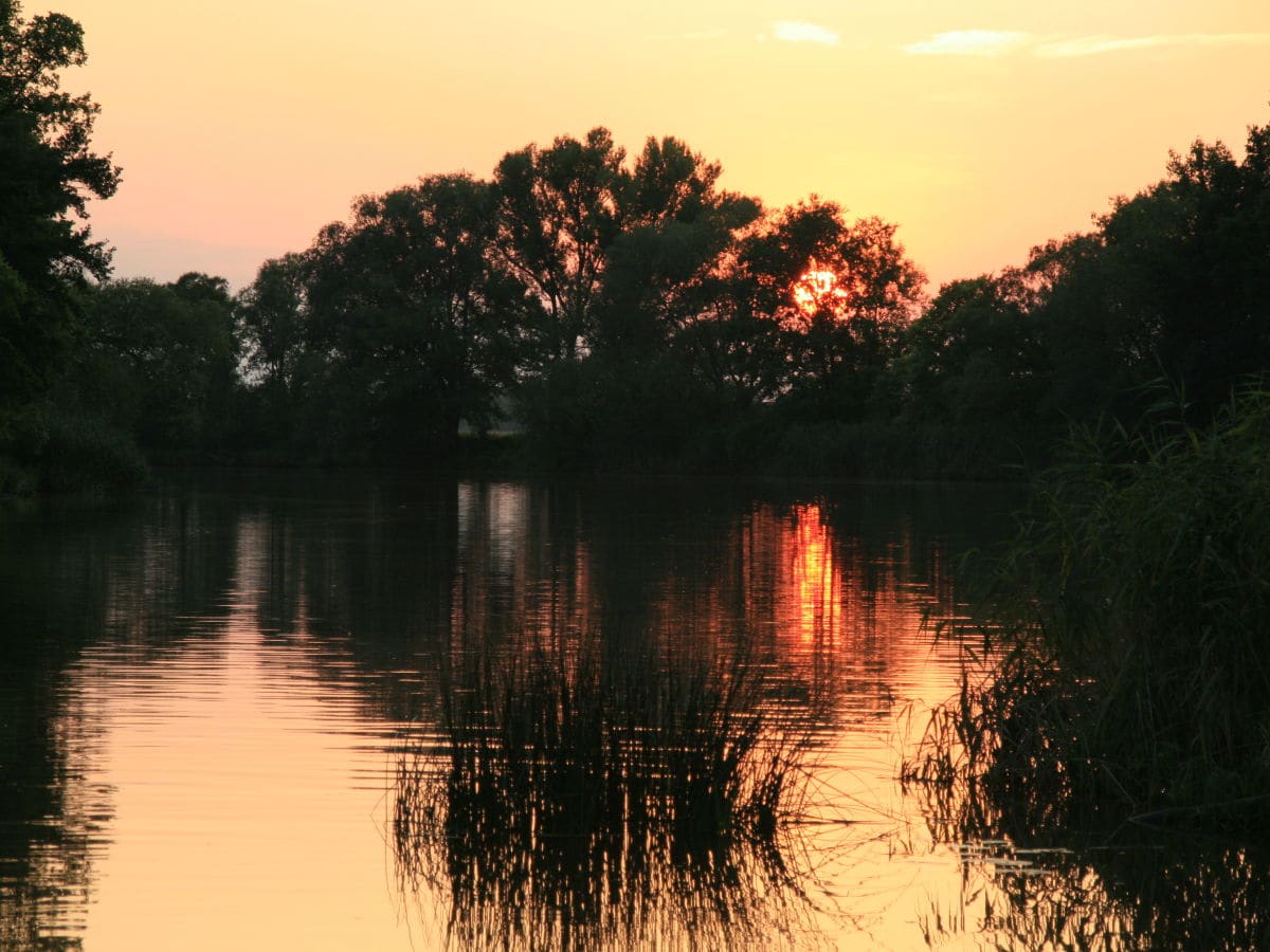 Sonnenuntergang an der Havel