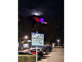 Blick zum Schloß Radkersburg