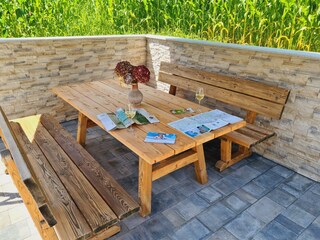 Lärchenholzgarnitur