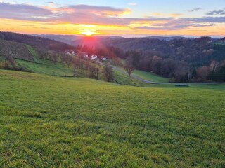 November, Sonnenuntergang