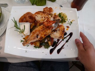 Fischteller, Gasthaus Kölli