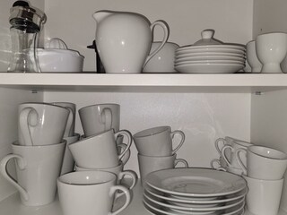 Kaffeeservice, Teefilter, Zitruspresse