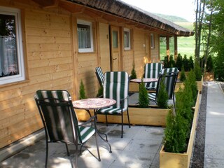 Safarizimmer Terrasse