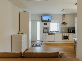 Blick vom Bett Wohnung Elisa