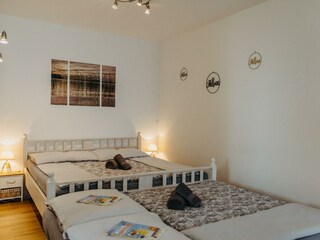 Schlafbereich mit ausgezogener Couch (160*200)