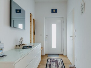 Eingangsbereich mit Garderobe Wohnung Marlena