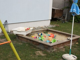 Sandkiste für Wohnung Elisa