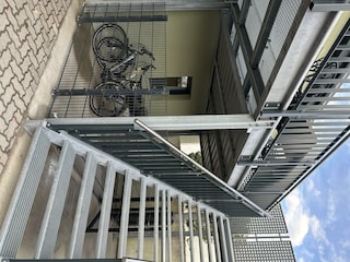 Außentreppe zu weiteren Ferienwohnungen