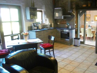 Wohnbereich/Küche