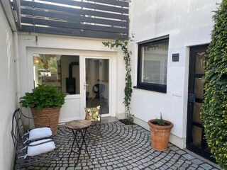 Hof vor Wohnung