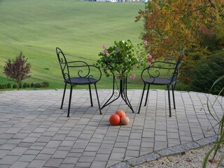 Blick in den Landhausgarten