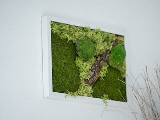 Ferienwohnung Nussbaumblick Schlafzimmer Moosbild