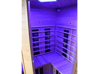Innenansicht Infrarotsauna