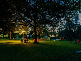 Zeltplatz - Abendstimmung