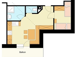 Zimmerplan Morgensonne