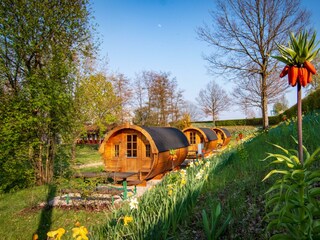 Schlaffass an der Donau